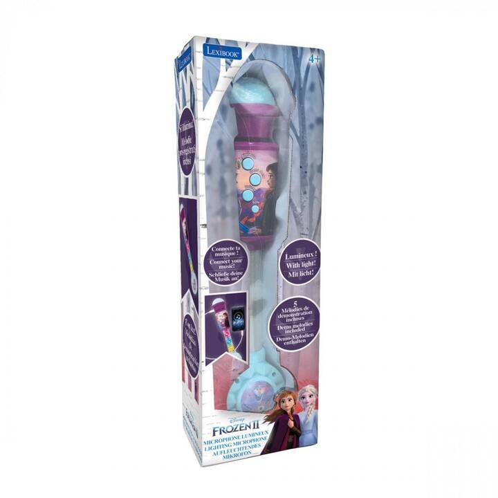 LEXIBOOK Microphone pour enfants Frozen Karaoke (Multicolore)