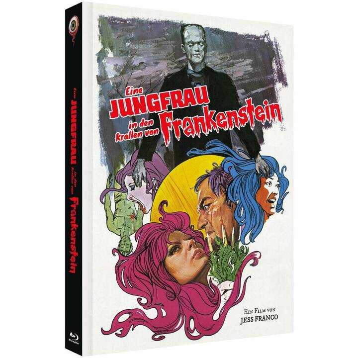  Eine Jungfrau in den Krallen von Frankenstein (4k, Mediabook, DE, EN, FR)