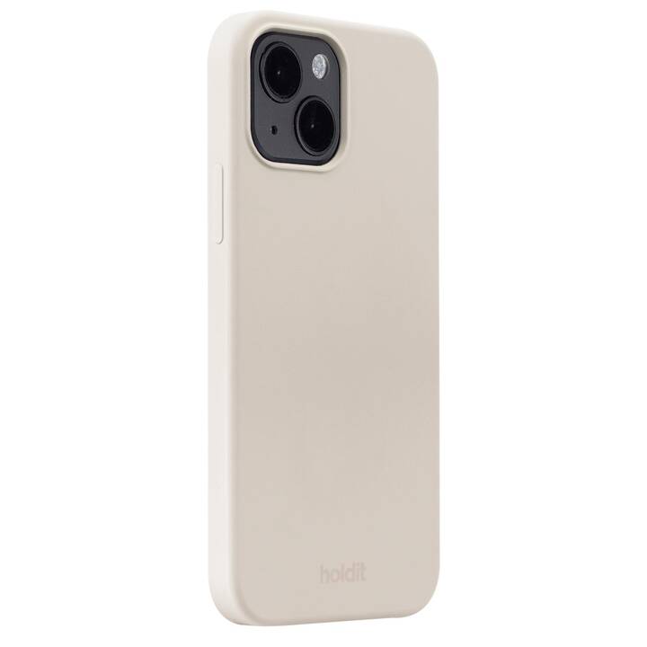 HOLDIT Backcover (iPhone 15, Beige chiaro)