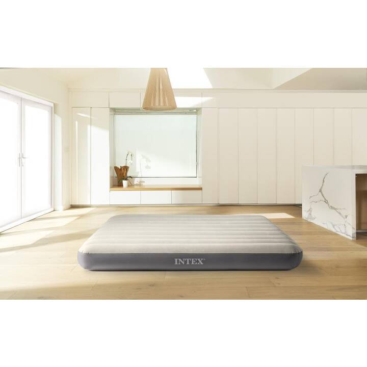 INTEX Matelas gonflables Deluxe Single-High Queen (203 cm x 152 cm)