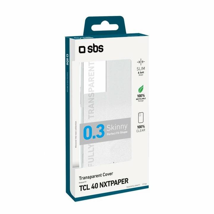 SBS Backcover (TCL 40 NXTPAPER, Transparente)