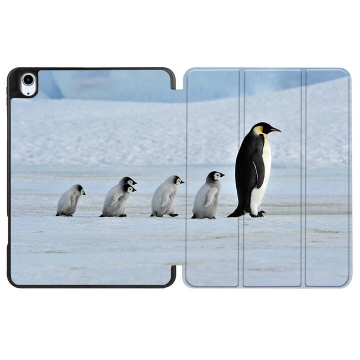 EG coque pour iPad Air 10.9" (2022) 5e génération - bleu - pinguin