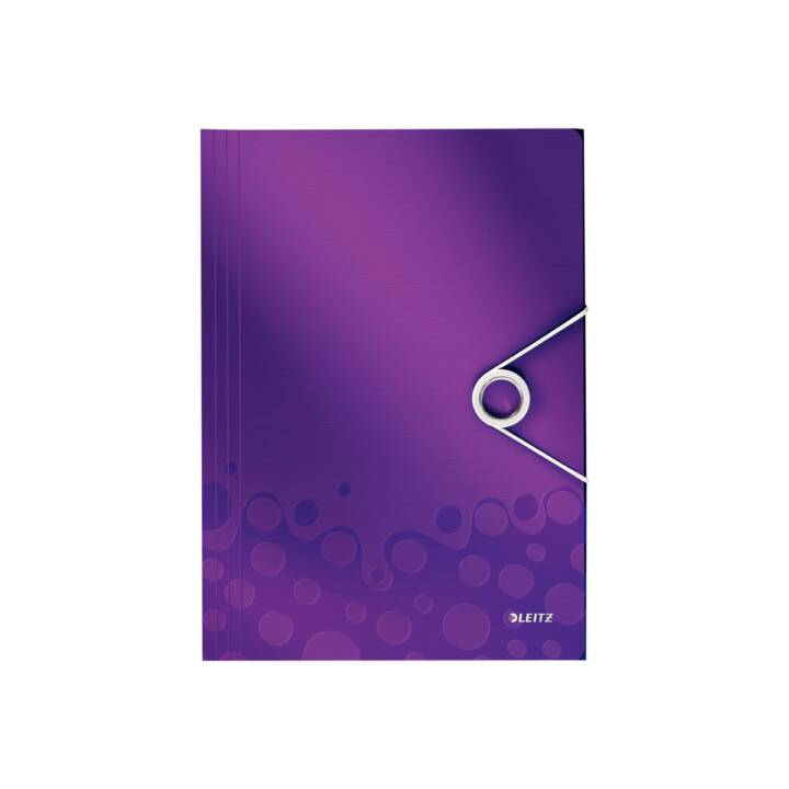 LEITZ Dossier répertoire Wow (Mauve, A4, 1 pièce)