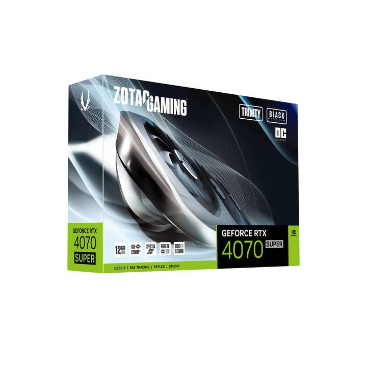 ZOTAC Trinity OC Nvidia GeForce RTX 4070 SUPER (12 Go)