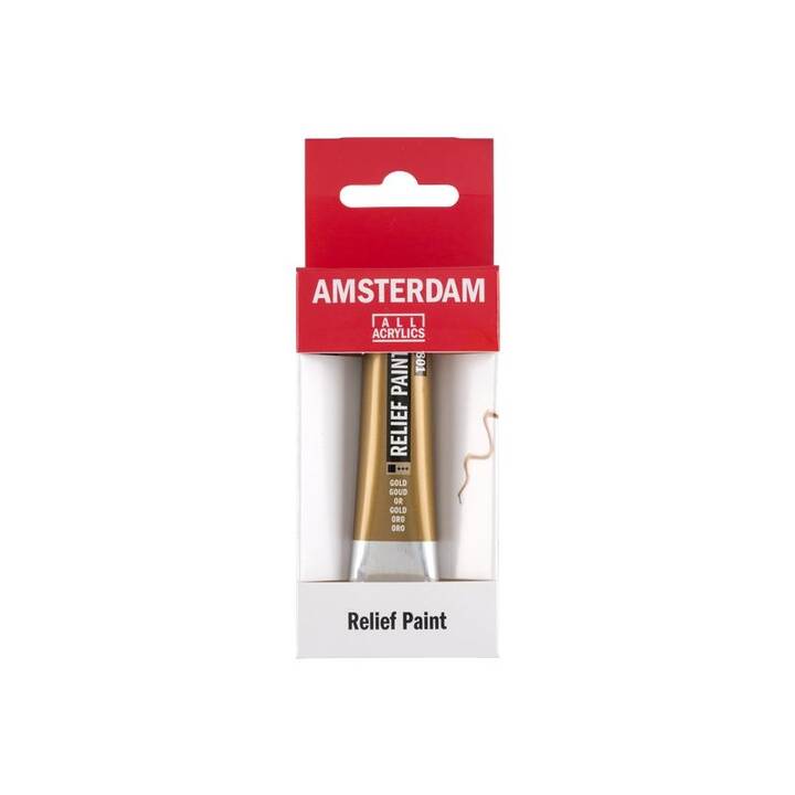 AMSTERDAM Acrylfarbe Reliefpaint (20 ml, Gold)