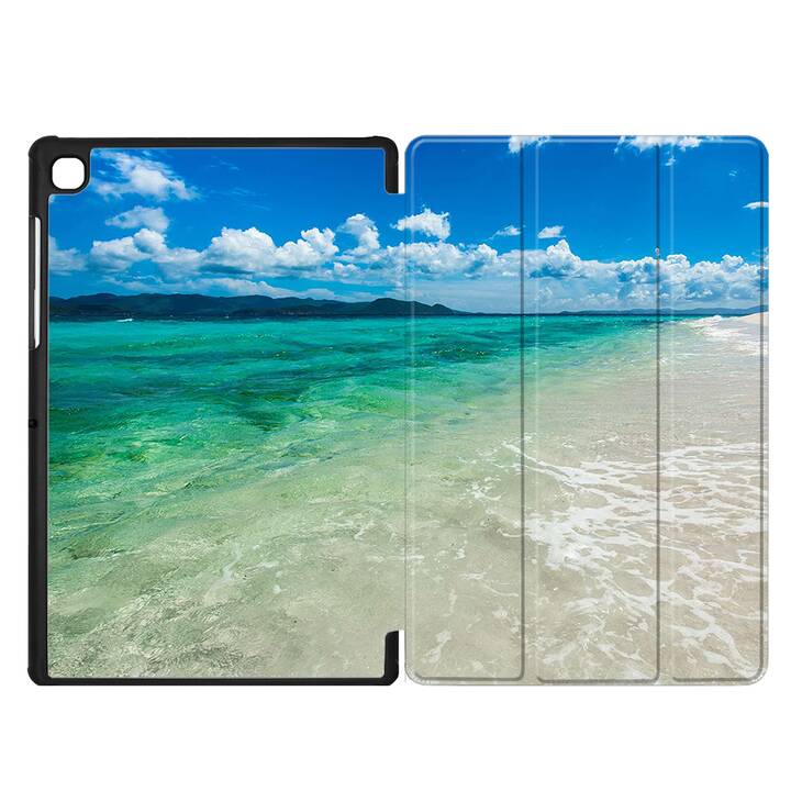 EG coque pour Samsung Galaxy Tab A7 Lite 8.7" (2021) - vert - plage