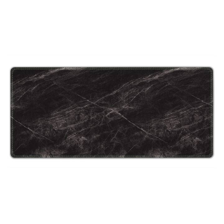 EG tapis de souris (18x22cm) - noir - marbre