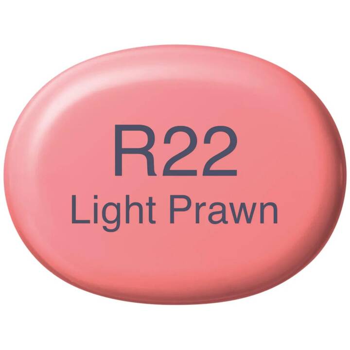 COPIC Marqueur de graphique Sketch R22 Light Prawn (Pink, 1 pièce)