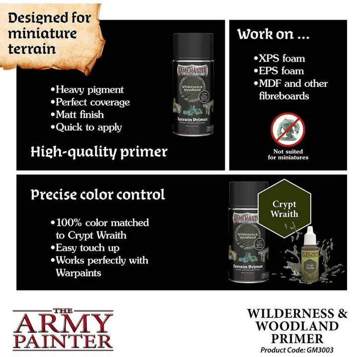 THE ARMY PAINTER Wilderness & Woodland Terrain (300 ml)