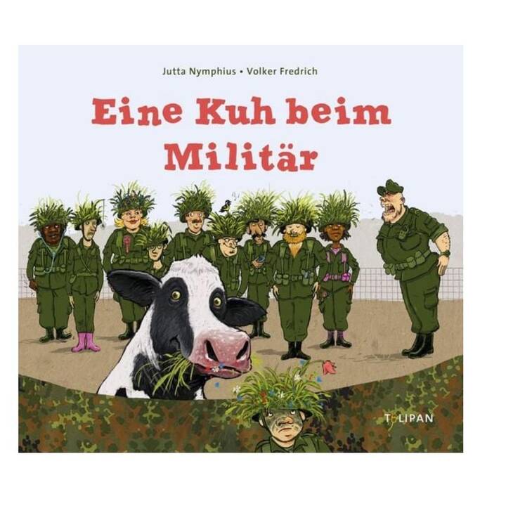 Eine Kuh beim Militär