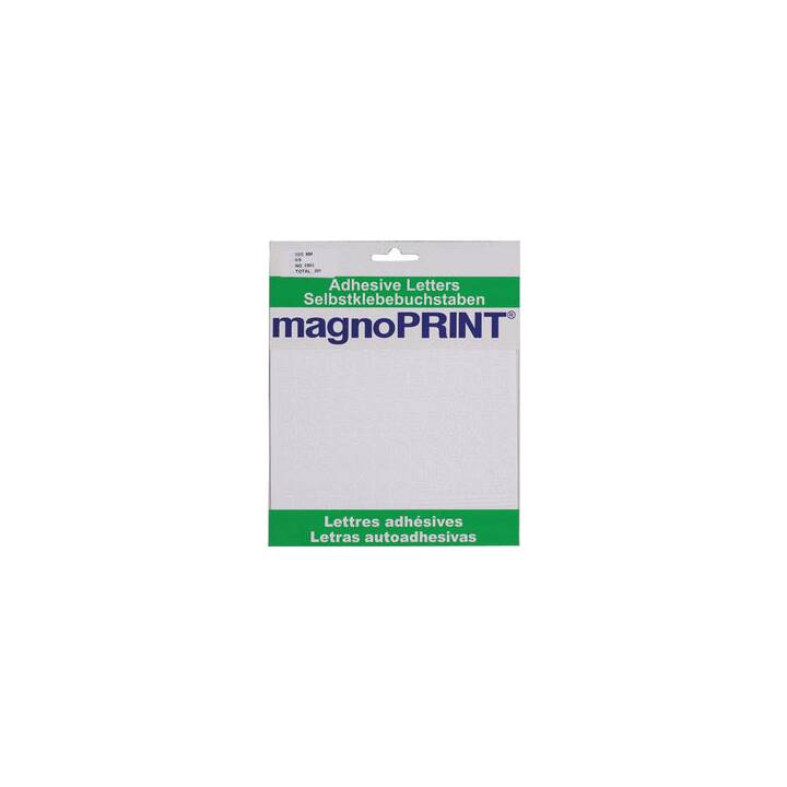 MAGNOPRINT Sticker (Weiss)