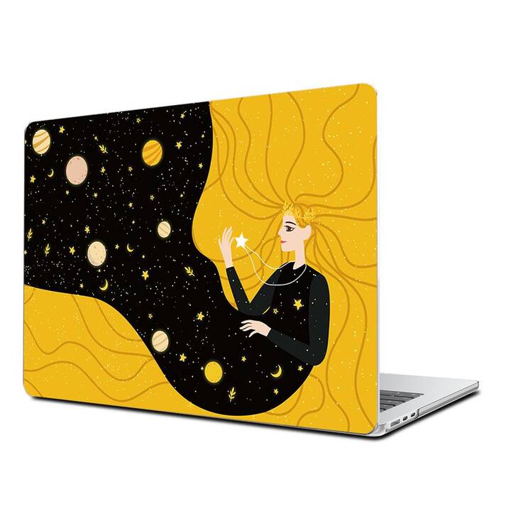 EG Coque rigide (Macbook Air 15" M2 2023, Astronaute, Jaune)