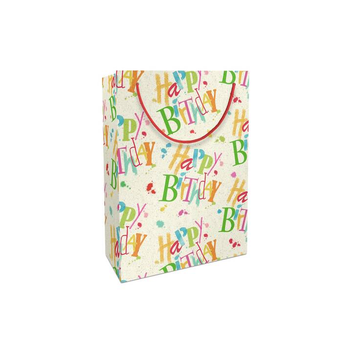 BRAUN + COMPANY Borse regalo Birthday Dance (Testo e lettere)