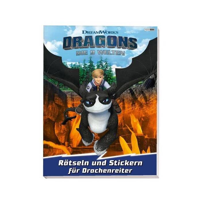 Dragons: Die 9 Welten: Rätseln und Stickern für Drachenreiter