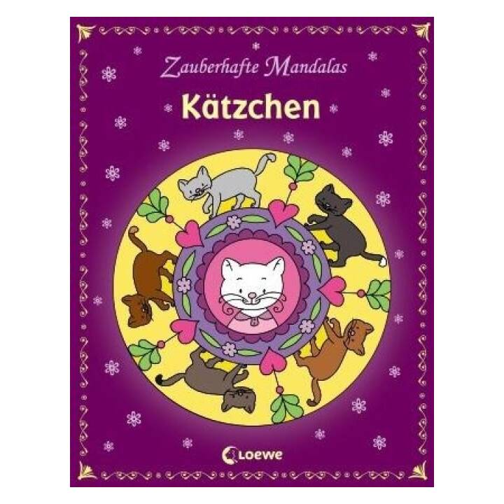 Zauberhafte Mandalas - Kätzchen