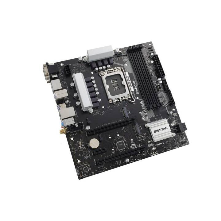 BIOSTAR B760MZ-E PRO (LGA 1700, Intel B760, Micro ATX)