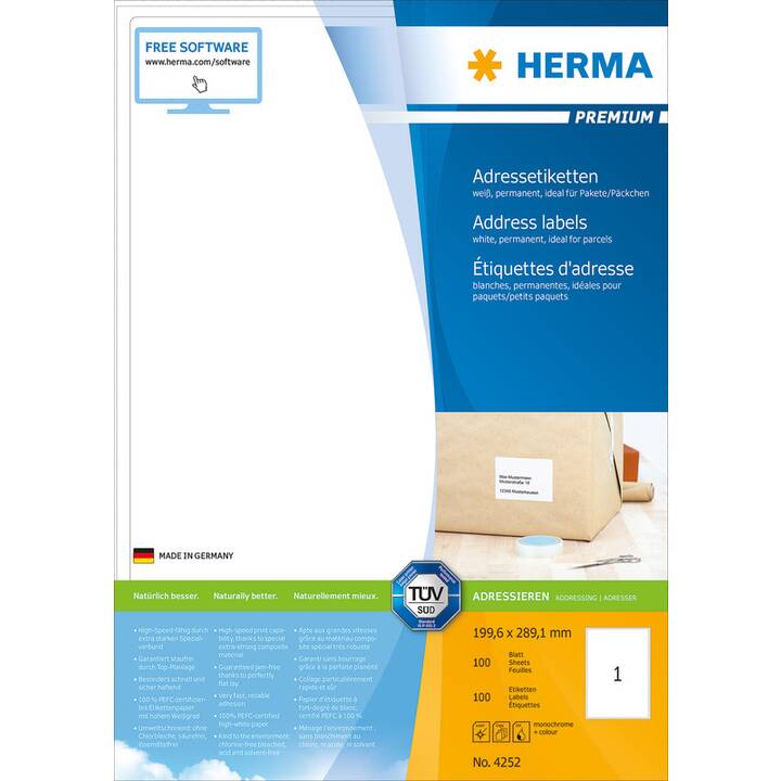 HERMA Premium (199.6 x 289.1 mm)