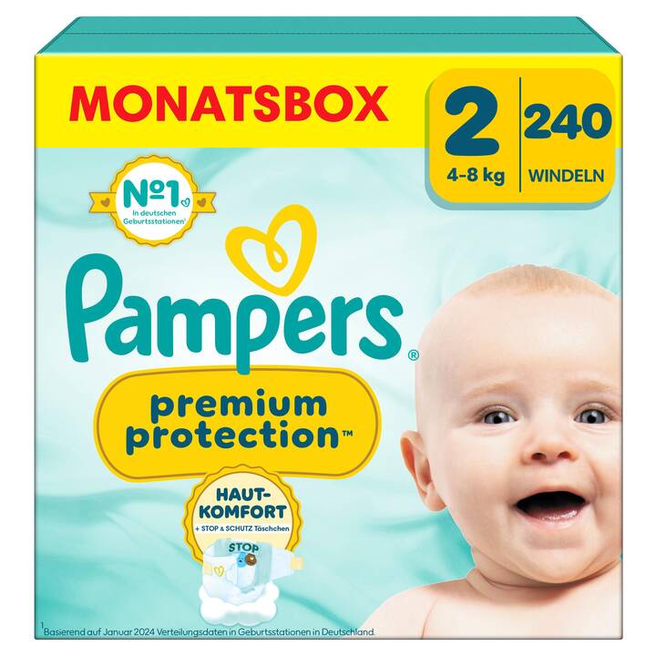 PAMPERS Premium Protection Mini T. 2 (240 pezzo)