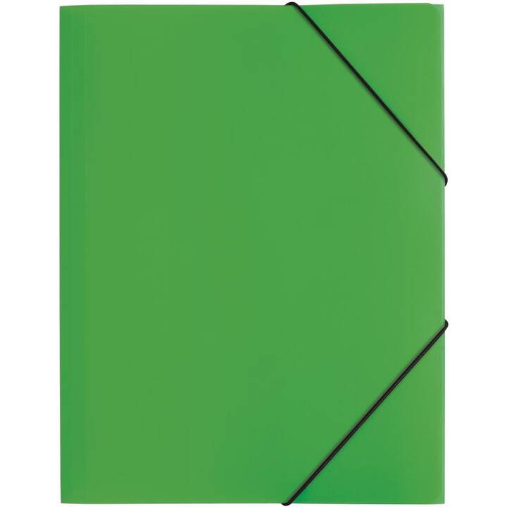 PAGNA Cartellina con elastico (Verde, A4, 1 pezzo)