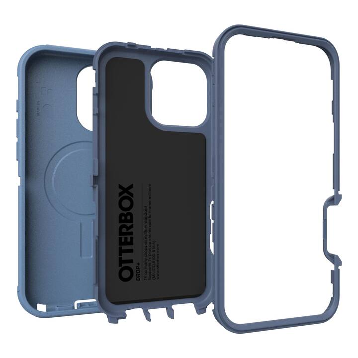 OTTERBOX Backcover MagSafe Defender Series (iPhone 16 Pro Max, Bleu)