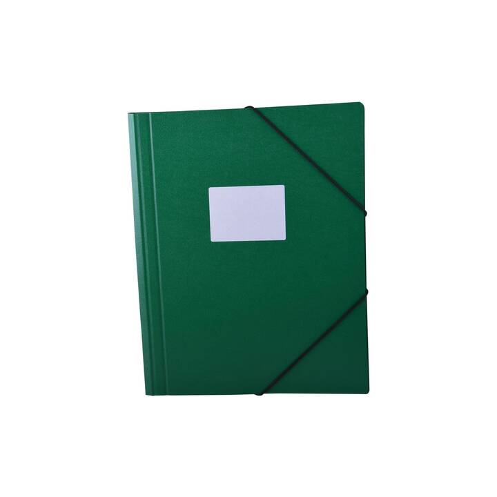 OFFICE FOCUS Dossier à élastique (Vert, A4, 1 pièce)