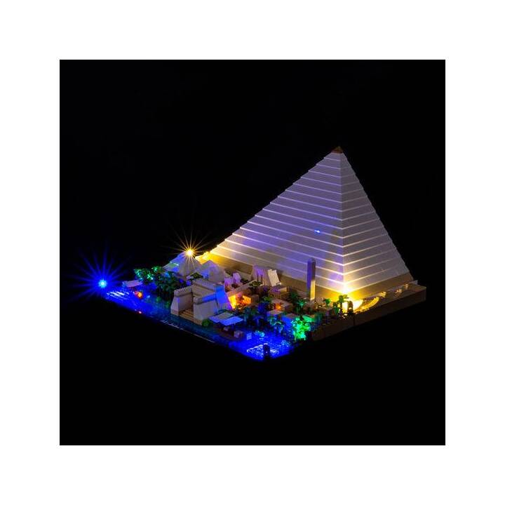 LIGHT MY BRICKS Great Pyramid of Giza Set de lumière LED (21058)