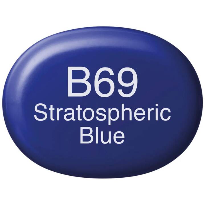 COPIC Grafikmarker Sketch B69 Stratospheric Blue (Blau, 1 Stück)