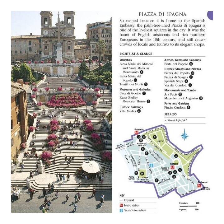 DK Eyewitness Rome Pocket Map and Guide