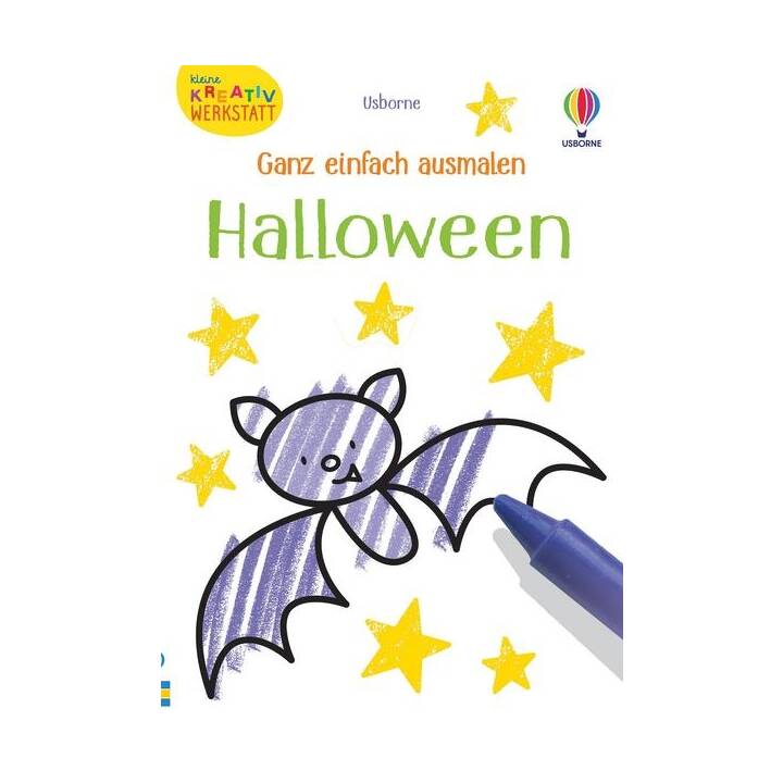 Kleine Kreativ-Werkstatt - Ganz einfach ausmalen: Halloween