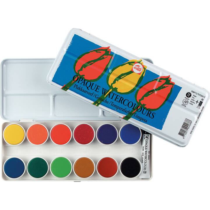 TALENS Colore dell'acqua Set (12 pezzo, Multicolore)