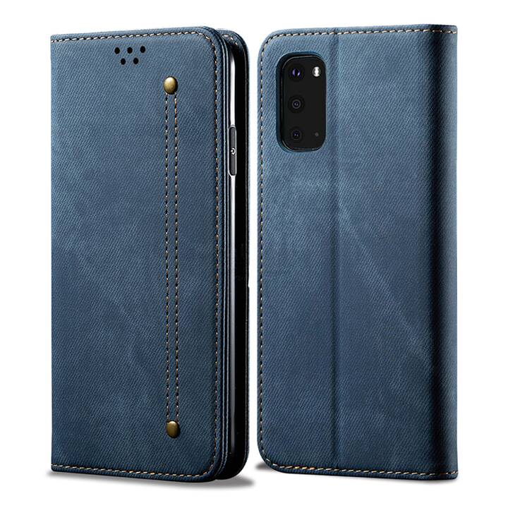 EG Mornrise Custodia a portafoglio per Samsung Galaxy A71 6.7 "2020 - Blu scuro