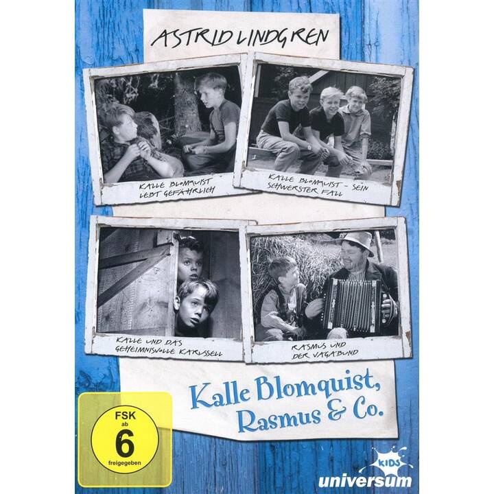 Kalle, Rasmus & Co. - Astrid Lindgren (DE)