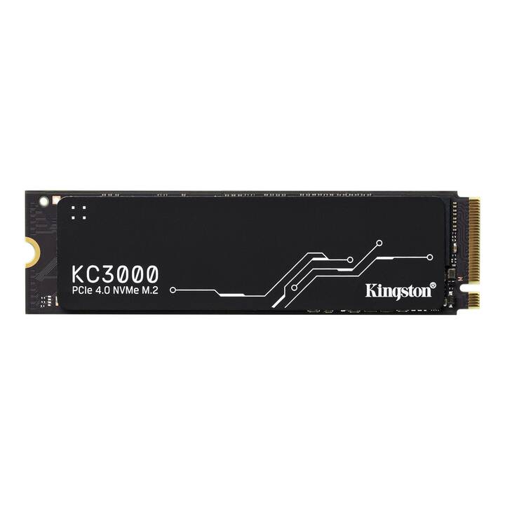 KINGSTON TECHNOLOGY KC3000 (PCI Express, 512 GB, Schwarz)