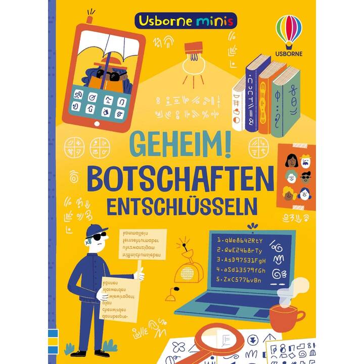 Usborne Minis: Geheim! Botschaften entschlüsseln