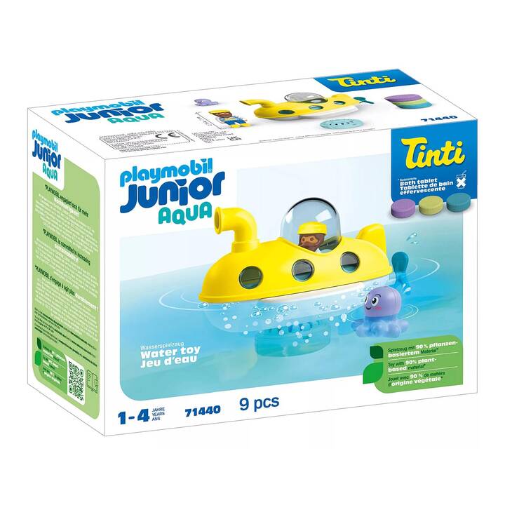 PLAYMOBIL 1.2.3 JUNIOR & Tinti: Buntes U-Boot (71440)