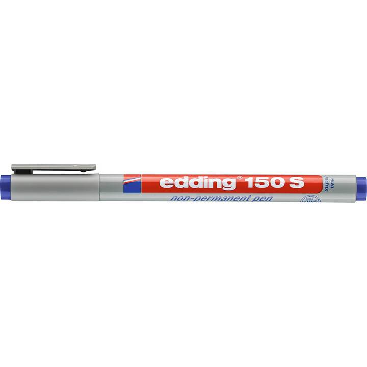 EDDING Feutres pour rétroprojection 150S (Bleu, 1 pièce)