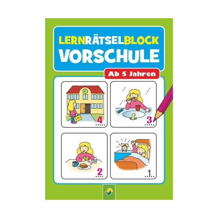 Lernrätselblock Vorschule - Für Kinder ab 5 Jahren