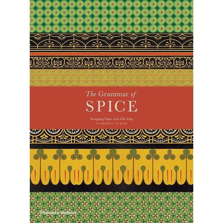 The Grammar of Spice: Gift Wrapping Paper Book