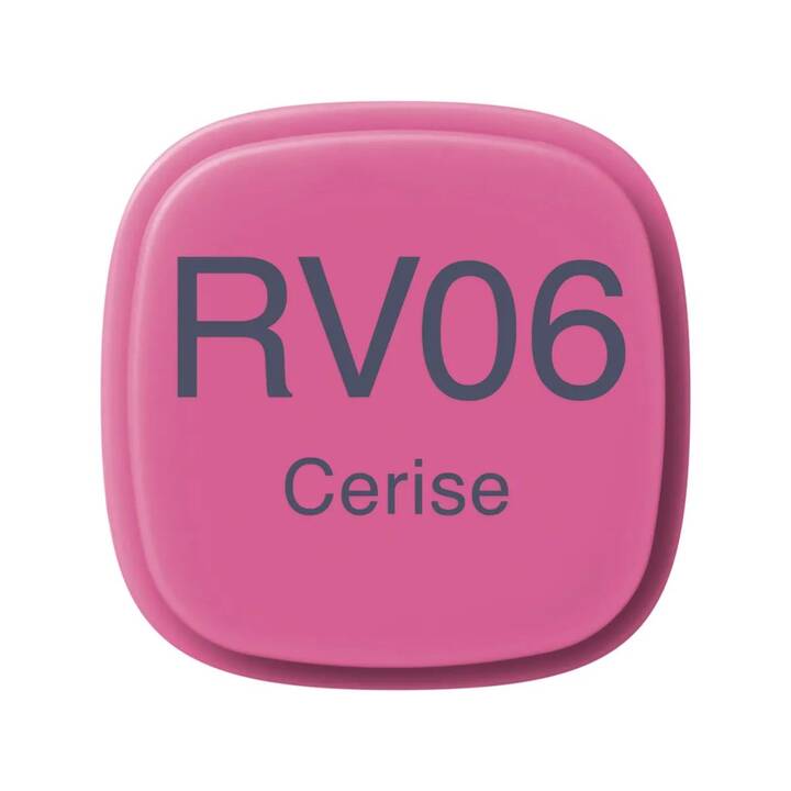 COPIC Marqueur de graphique Classic RV06 Cerise (Pink, 1 pièce)