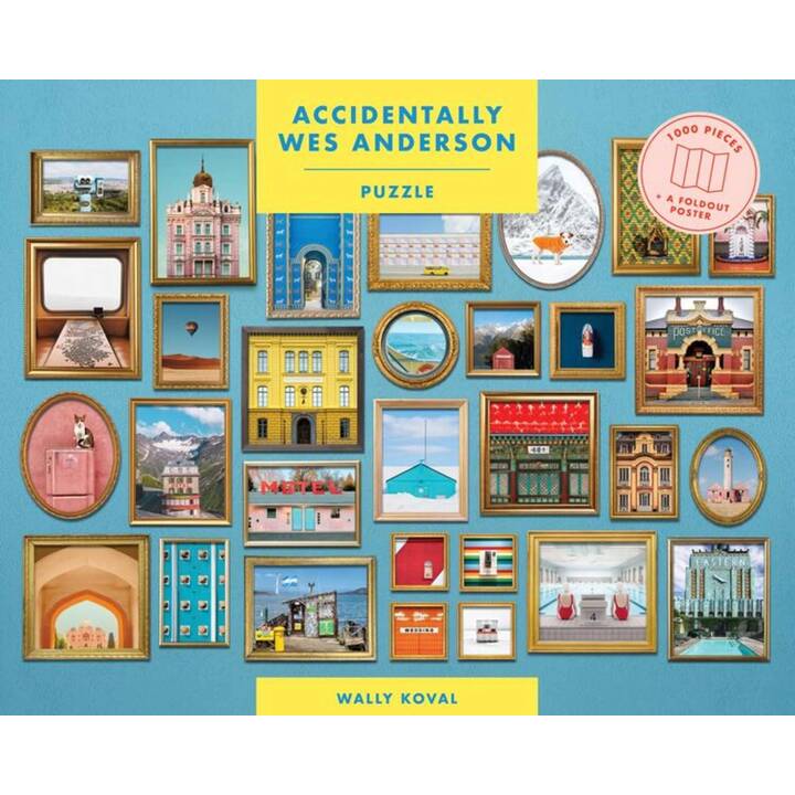 LAURENCE KING VERLAG Accidentally Wes Anderson Puzzle (1000 Stück)