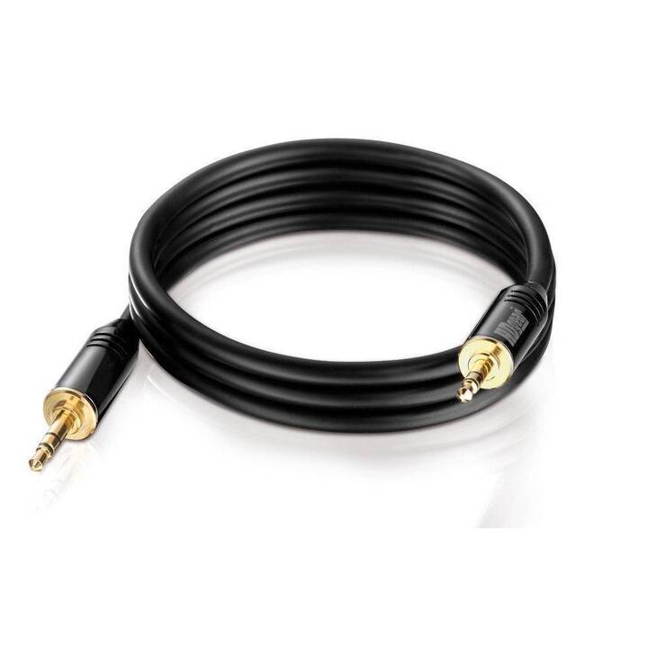 HDGEAR Câble de connexion (Fiche Jack 3.5 mm, 1 m)