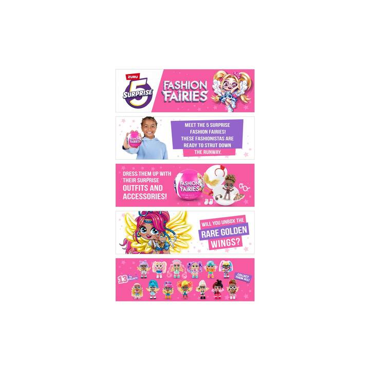 ZURU TOYS Fashion Fairies Assortis