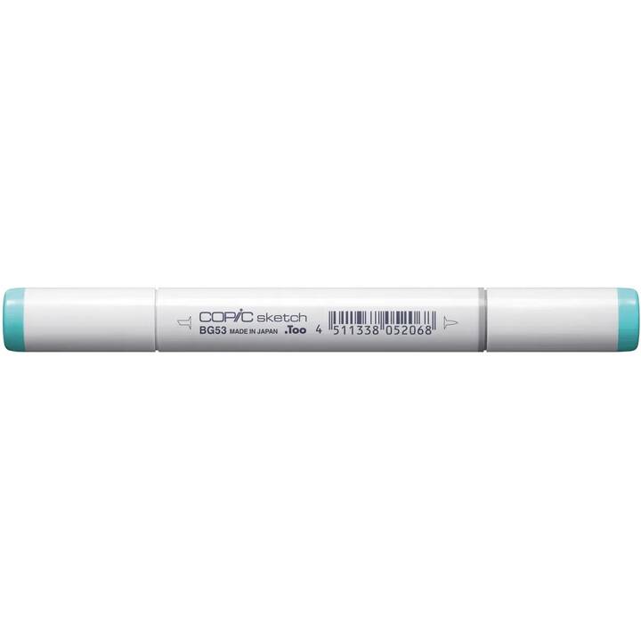 COPIC Marqueur de graphique Sketch BG53 Ice Mint (Bleu, 1 pièce)