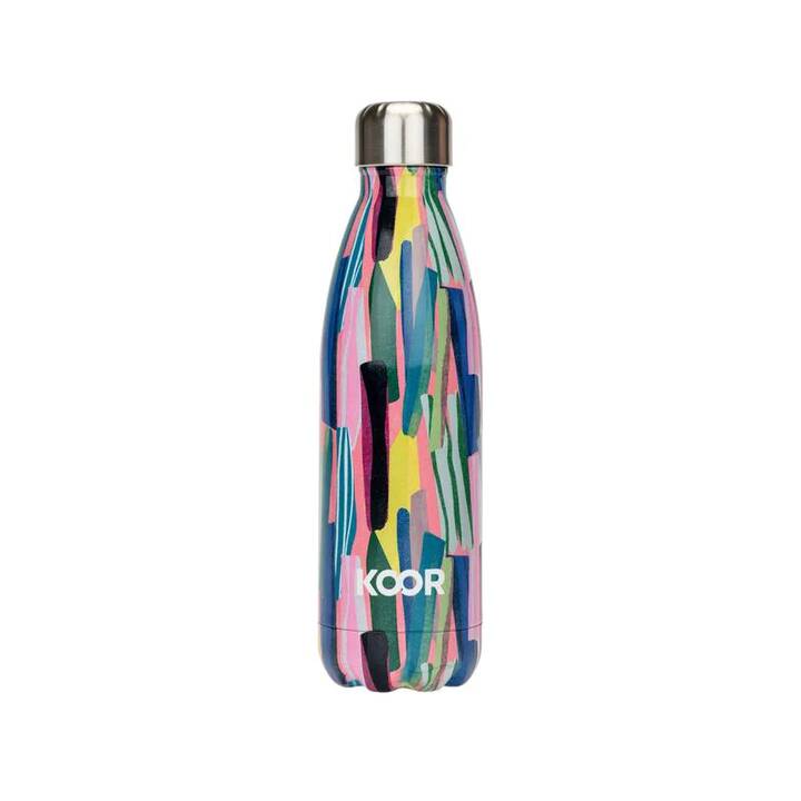 KOOR Gourde isotherme Astratta (0.5 l, Multicolore)