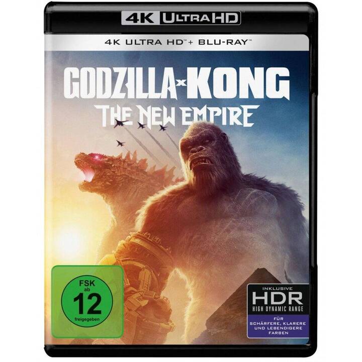 Godzilla x Kong: The New Empire (4K Ultra HD, 4k, DE, EN)