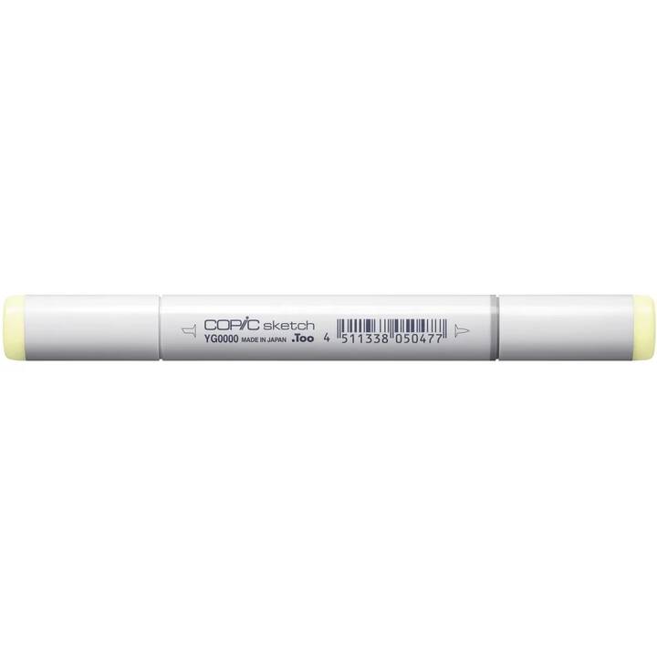 COPIC Marcatori di grafico Sketch YG0000 - Lily White (Bianco, 1 pezzo)