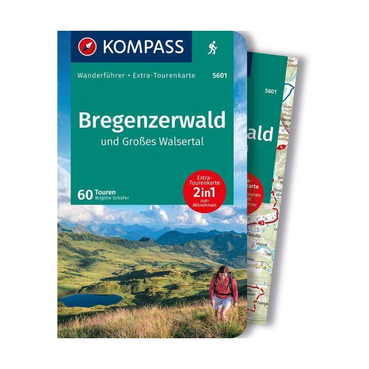 KOMPASS Wanderführer Bregenzerwald und Grosses Walsertal, 60 Touren