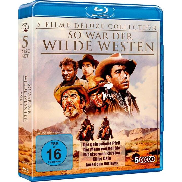 So war der wilde Westen - Vol. 1 - 5 Filme Deluxe Collection (DE, EN)