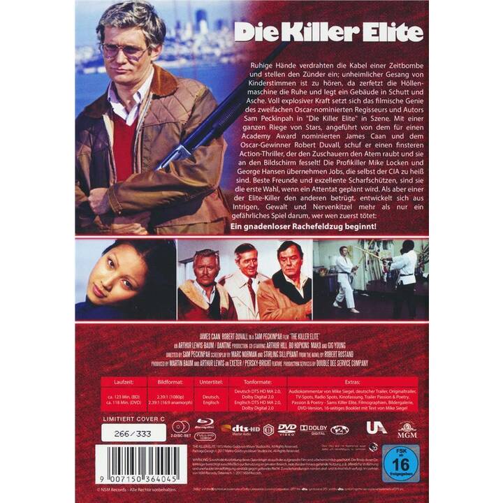  Die Killer Elite (Mediabook, DE, EN)