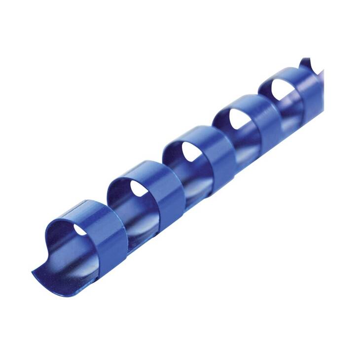 GBC Dorsi plastici (10 mm, Blu)